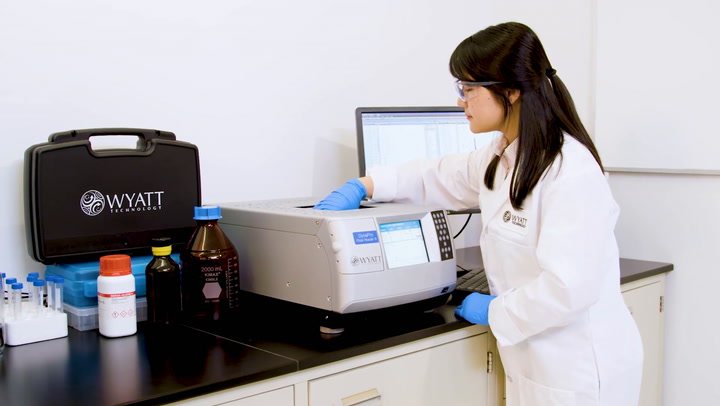 Screening of biopharmaceuticals and proteins with high-throughput dynamic light scattering (DLS)